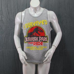 Vintage Tank Top - Jurassic Park the Ride Universal Studios - Men's Large